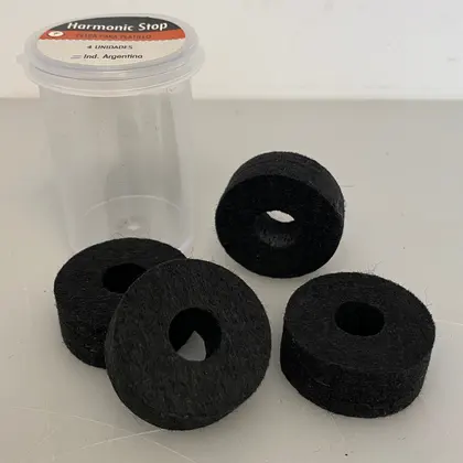 Felpa platillo FIBRA x4 - Negra