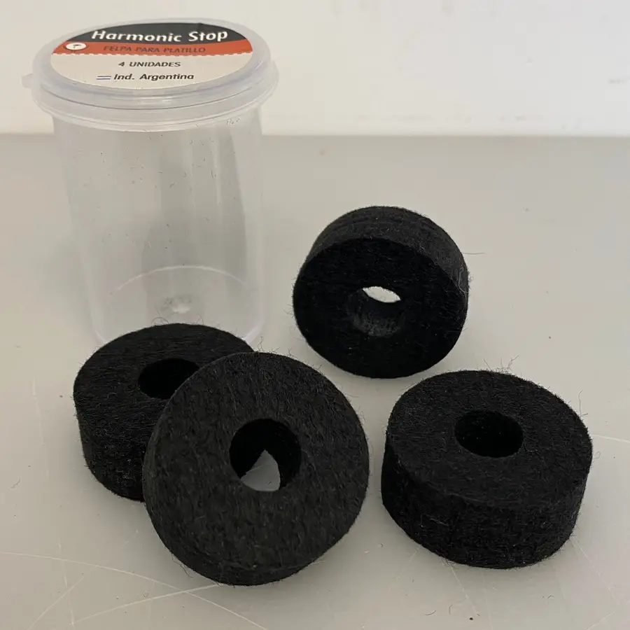 Felpa platillo FIBRA x4 - Negra
